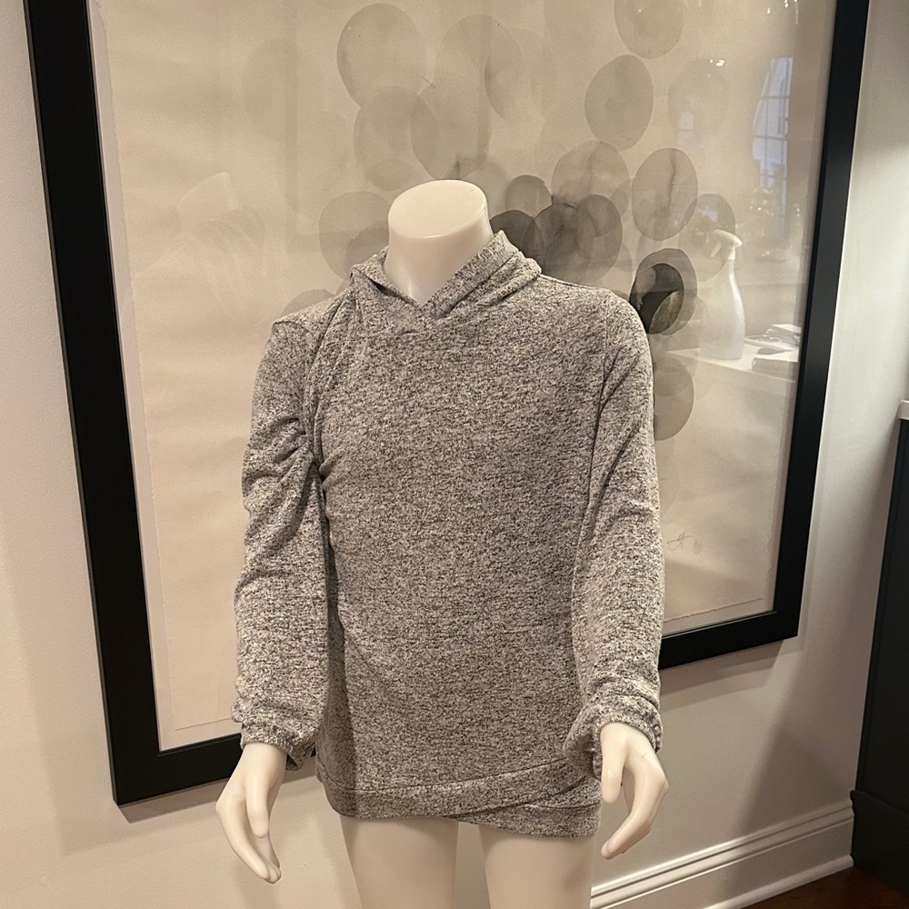 Oh Heather! Love this cute little gray hoodie- GAP Kids Girls Sz XL